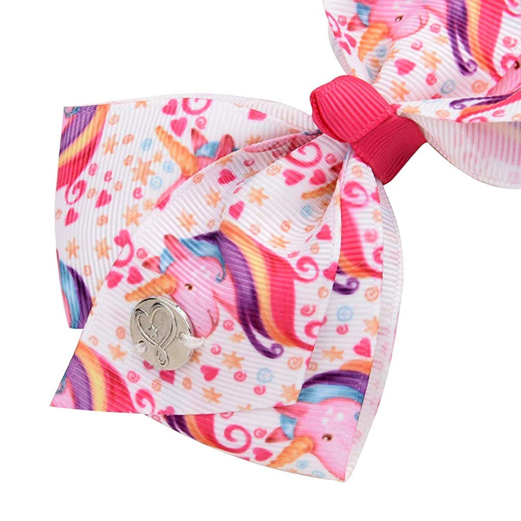 PALAY 6 Pcs Hair Bows for Kids Girls, Unicorn Bow Hair Clips for Girls Hair Accessories Stylish Grosgrain Ribbon and Barrettes Alligator Clips Gift PALAY 6 Pcs Hair Bows for Kids Girls, Unicorn Bow Hair Clips for Girls Hair Accessories Stylish Grosgrain Ribbon and Barrettes Alligator Clips Gift